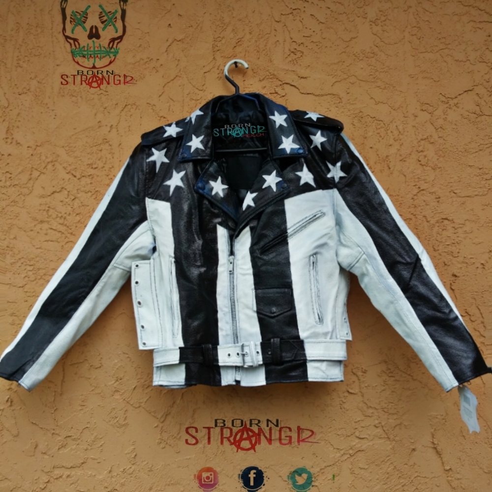 Divided Nation | Custom Leather | Made to Order